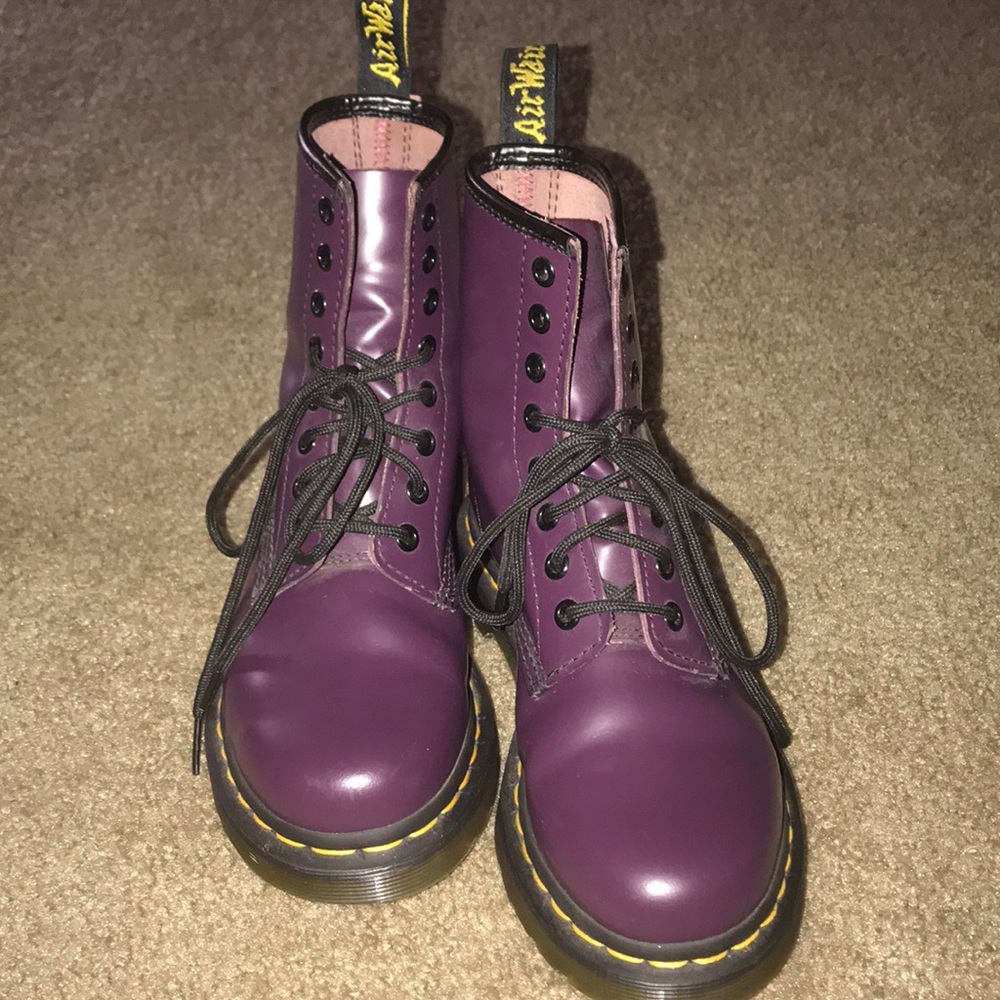 Purple Doc Martens